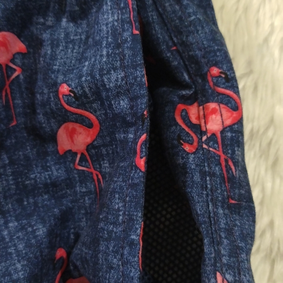 Flamingo Trunks Men's Swim Shorts - Picture 5 of 7